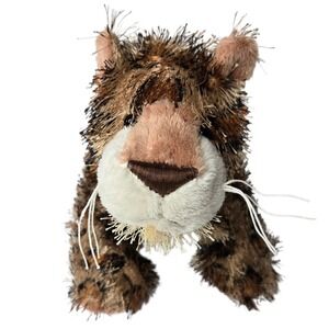 Webkinz Leopard Plush Ganz HM031 2007 Stuffed Animal No Code 9" Zoo Wild Cat